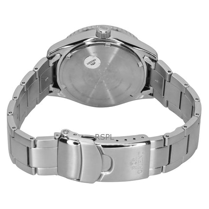 Orient Mako III Stainless Steel Ivory Dial Solar Diver's RA-WJ0003S 200M Men's Watch