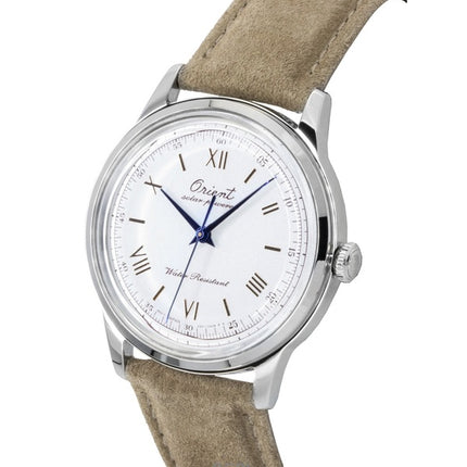 Orient Bambino 75th Anniversary Limited Edition White Dial Solar RA-WK0006S Men's Watch With Extra Strap