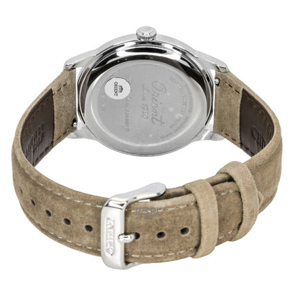 Orient Bambino 75th Anniversary Limited Edition White Dial Solar RA-WK0006S Men's Watch With Extra Strap