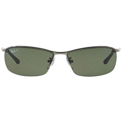 Ray-Ban Rectangular Polarized RB3183-004-9A-63 Mens Sunglasses