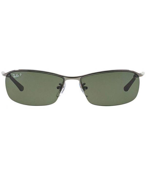 Ray-Ban Rectangular Polarized RB3183-004-9A-63 Mens Sunglasses