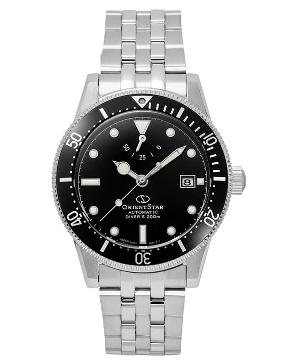 Orient Star 1964 2nd Edition M42 Stainless Steel Black Dial Diver's Automatic RE-AU0601B 200M Men's Watch