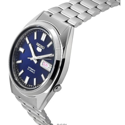 Refurbished Seiko 5 Blue Dial Automatic 21 Jewels SNXS77J1 Men's Watch