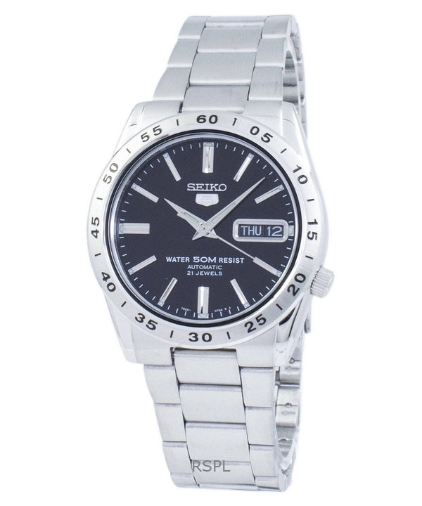 Refurbished Seiko 5 Black Dial Automatic SNKE01K1 Men's Watch