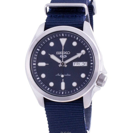 Refurbished Seiko 5 Sports Nylon Strap Blue Dial Automatic SRPE63K1 100M Men's Watch