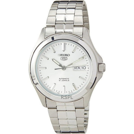 Refurbished Seiko 5 Silver Dial Automatic 21 Jewels SNKK87K1 Men's Watch
