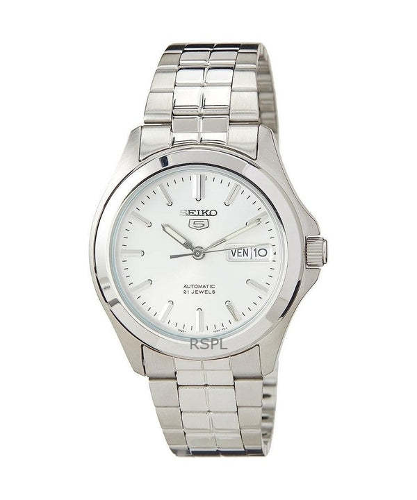 Refurbished Seiko 5 Silver Dial Automatic 21 Jewels SNKK87K1 Men's Watch