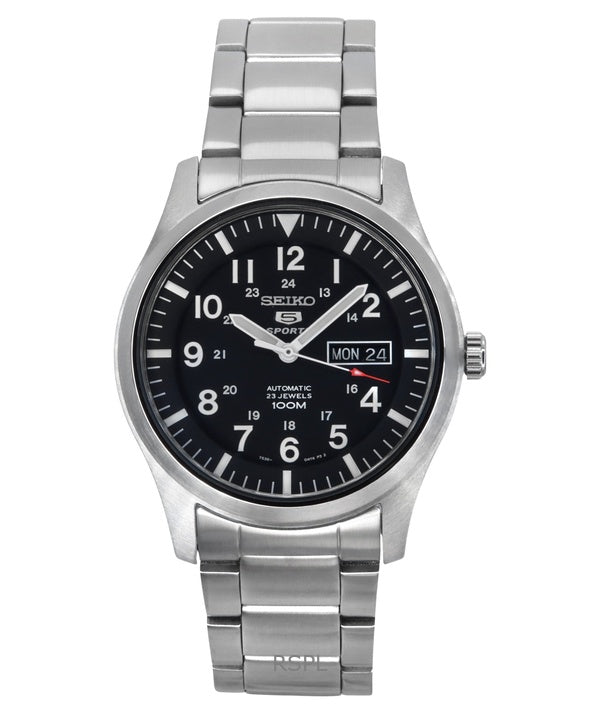 Refurbished Seiko 5 Sports Black Dial Automatic SNZG13K1 Men's Watch