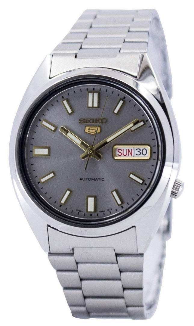 Refurbished Seiko 5 Grey Dial Automatic SNXS75K1 Men's Watch