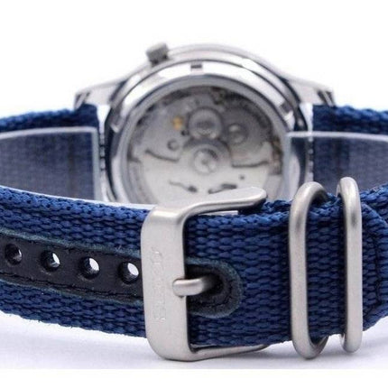 Refurbished Seiko 5 Military Blue Dial Automatic SNK807K2 Men's Watch