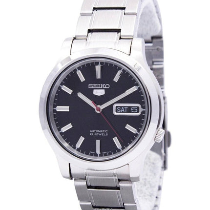 Refurbished Seiko Black Dial Automatic SNK795K1 Men's Watch