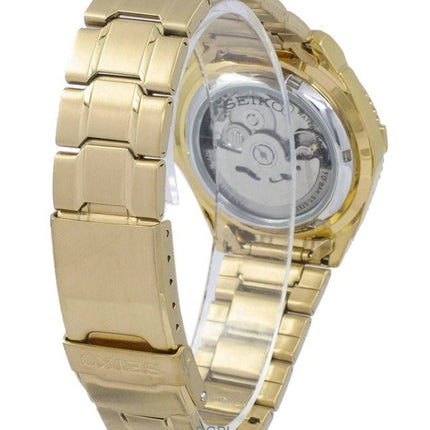 Refurbished Seiko 5 Sports Gold Dial Automatic SNZB26J1 Men's Watch