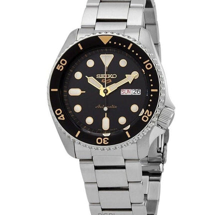 Refurbished Seiko 5 Sports Black Dial Automatic SRPD57K1 100M Men's Watch