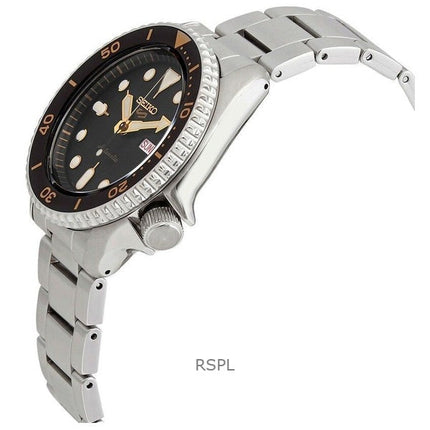 Refurbished Seiko 5 Sports Black Dial Automatic SRPD57K1 100M Men's Watch