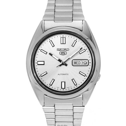 Refurbished Seiko 5 Silver Dial Automatic SNXS73K1 Men's Watch