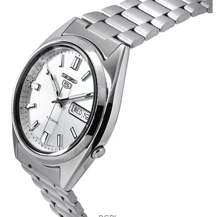 Refurbished Seiko 5 Silver Dial Automatic SNXS73K1 Men's Watch