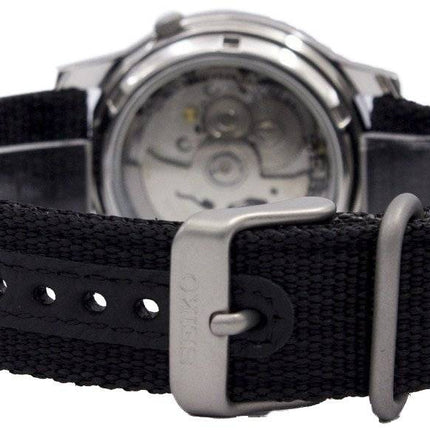 Refurbished Seiko 5 Military Black Dial Automatic SNK809K2 Men's Watch
