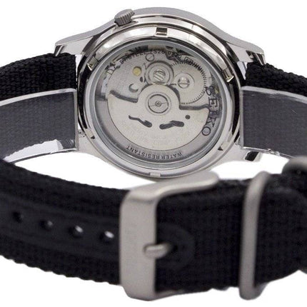 Refurbished Seiko 5 Military Black Dial Automatic SNK809K2 Men's Watch