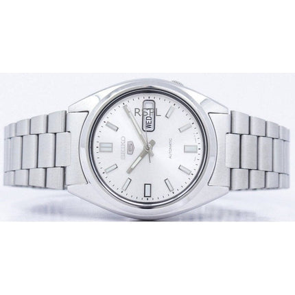 Refurbished Seiko 5 Silver Dial Automatic SNXS73K1 Men's Watch
