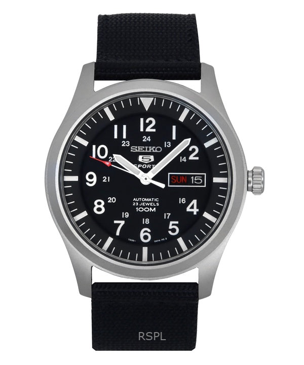 Refurbished Seiko 5 Sports Black Dial Automatic SNZG15K1 Men’s Watch