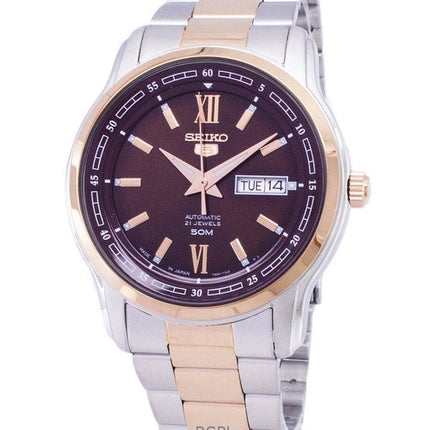Refurbished Seiko 5 Classic Brown Dial Automatic SNKP18J1 Men's Watch