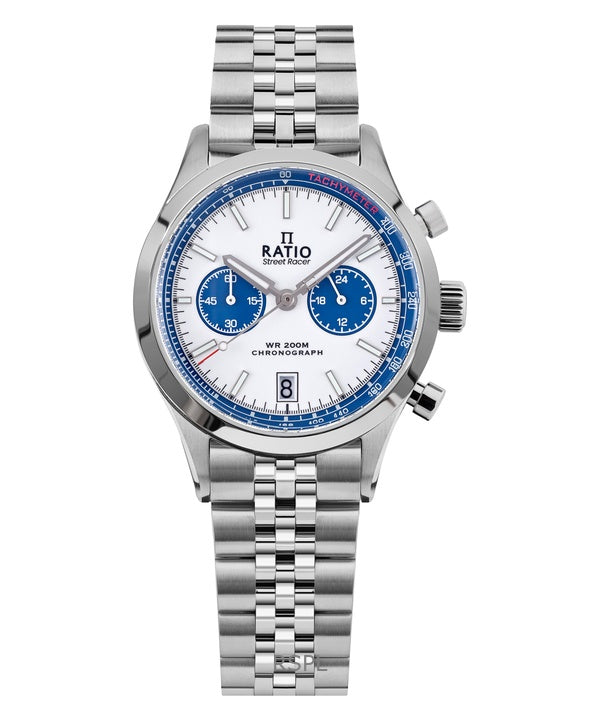 Ratio Street Racer Chronograph RTC024 200M Blue Panda Dial Limited Edition Watch
