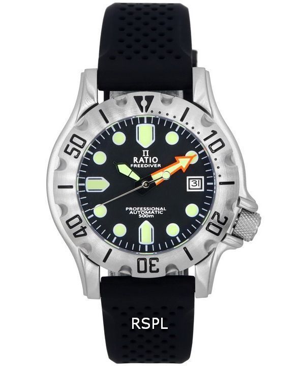 Ratio FreeDiver Professional Sapphire Black Dial Automatic RTF009 500M Men's Watch (Copy)