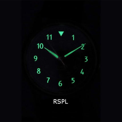 Ratio Skysurfer Pilot Black Sunray Dial Leather Automatic RTS314 200M Men's Watch