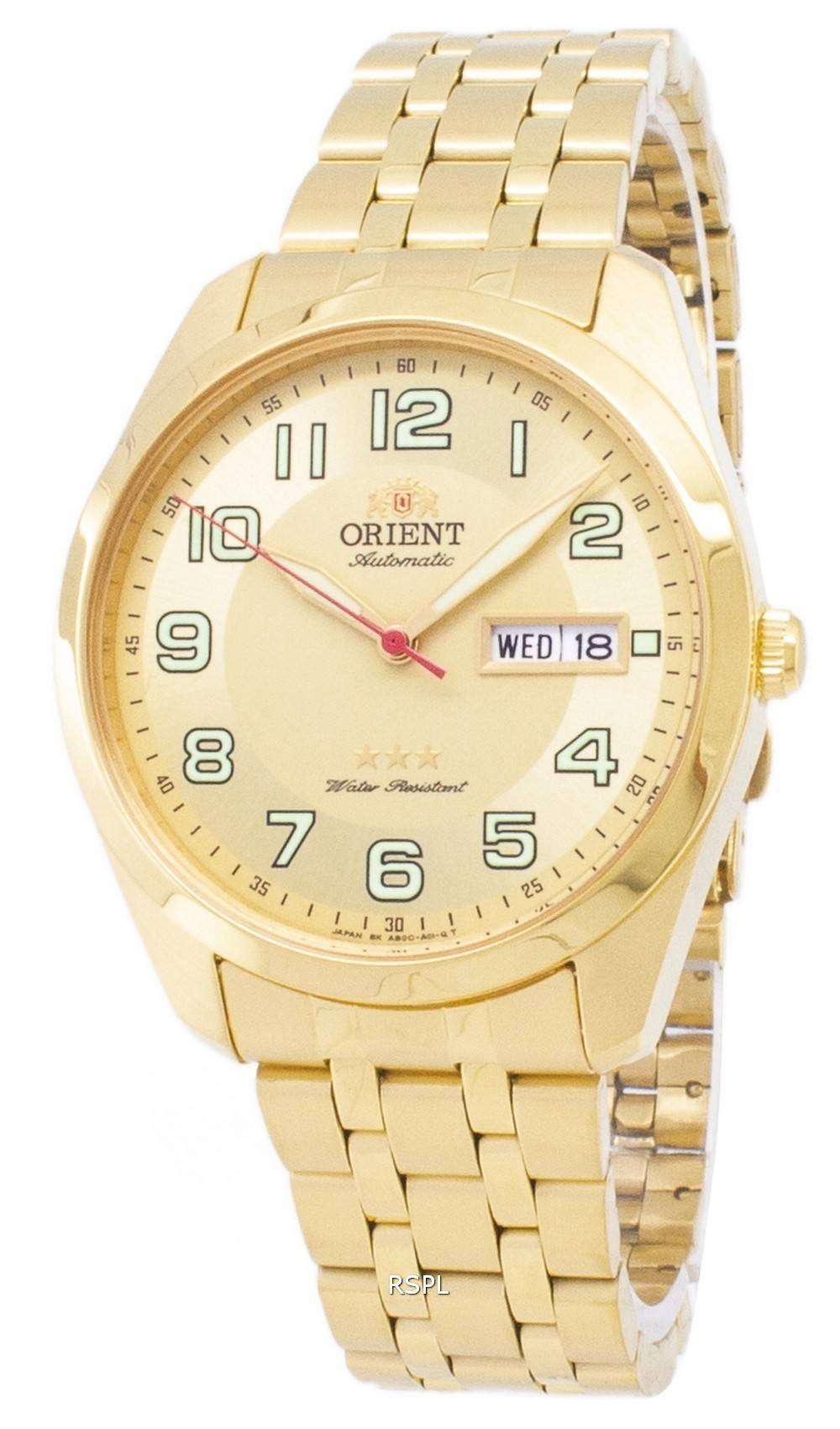 新品 ORIENT 3 スター 腕時計 オートマチック SAB0C005C8-B