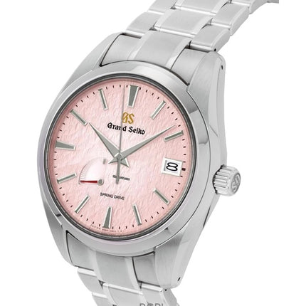 Grand Seiko Heritage Limited Edition 20th Anniversary Titanium Pink Dial Automatic SBGA497G 100M Men's Watch