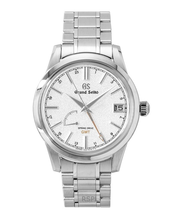 Grand Seiko Elegance GMT Stainless Steel Silver Dial Automatic SBGE269G 100M Men's Watch
