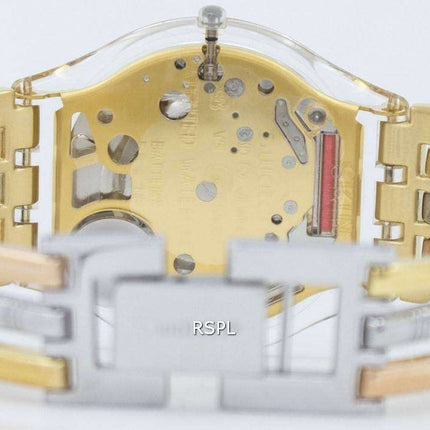 Swatch Skin Tri Gold Quartz SFK240B Women's Watch