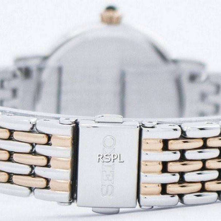 Seiko Quartz Swarovski Crystals SFQ806 SFQ806P1 SFQ806P Women's Watch