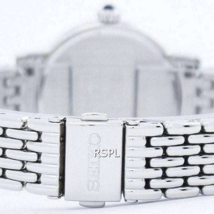 Seiko Quartz Swarovski Crystals SFQ807 SFQ807P1 SFQ807P Women's Watch