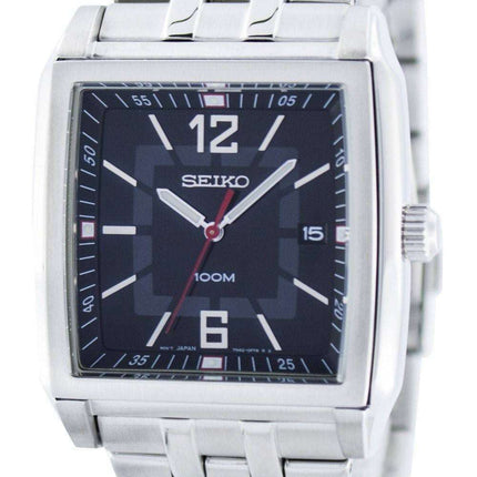 Seiko Quartz Square Shape SGED75 SGED75P1 SGED75P Men's Watch