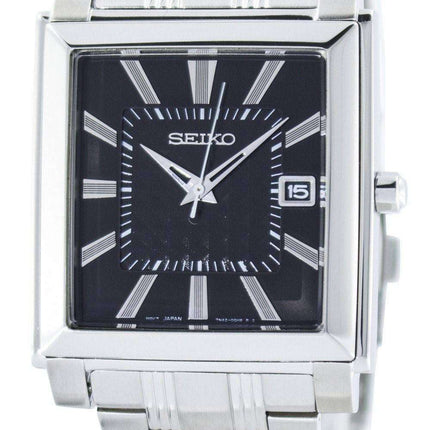 Seiko Quartz Square Shape SGEE05 SGEE05P1 SGEE05P Men's Watch