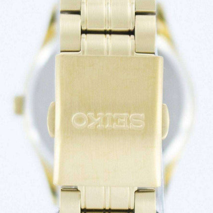 Seiko Quartz Analog Gold Tone SGEF04 SGEF04P1 SGEF04P Men's Watch