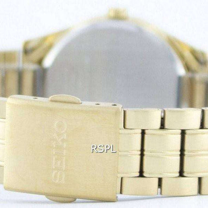 Seiko Quartz Analog Gold Tone SGEF04 SGEF04P1 SGEF04P Men's Watch