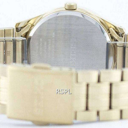 Seiko Quartz Analog Gold Tone SGEF04 SGEF04P1 SGEF04P Men's Watch