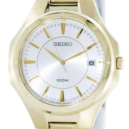 Seiko Quartz Analog Gold Tone SGEF64 SGEF64P1 SGEF64P Men's Watch