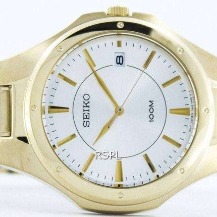 Seiko Quartz Analog Gold Tone SGEF64 SGEF64P1 SGEF64P Men's Watch