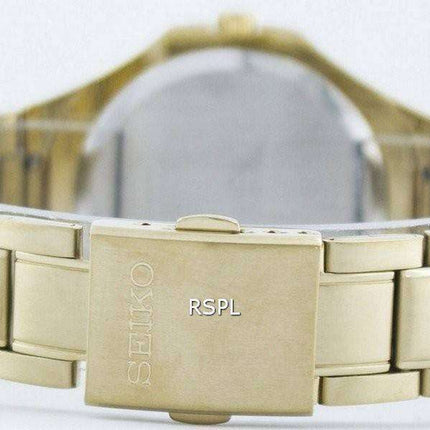 Seiko Quartz Analog Gold Tone SGEF64 SGEF64P1 SGEF64P Men's Watch