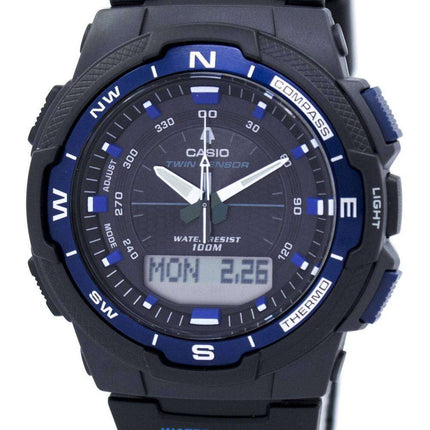Casio OutGear Twin Sensor World Time Analog Digital SGW-500H-2BV Mens Watch