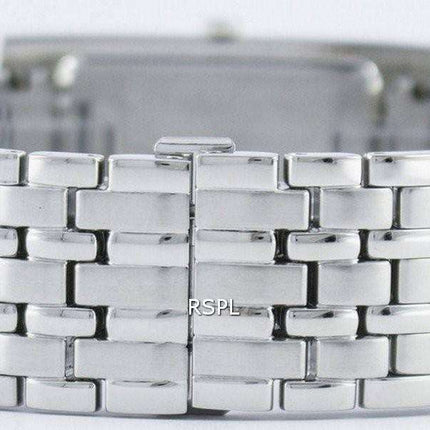 Seiko Stylish Rectangular Quartz Analog SKP357 SKP357P1 SKP357P Men's Watch