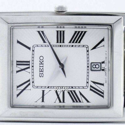 Seiko Stylish Rectangular Quartz Analog SKP361 SKP361P1 SKP361P Men's Watch