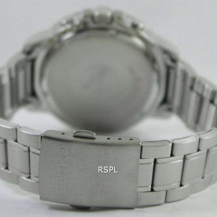 Seiko Chronograph Quartz Silver Tone Dial SKS441P1 SKS441P SKS441 Mens Watch