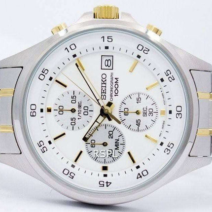 Seiko Chronograph Quartz 100M SKS479 SKS479P1 SKS479P Men's Watch