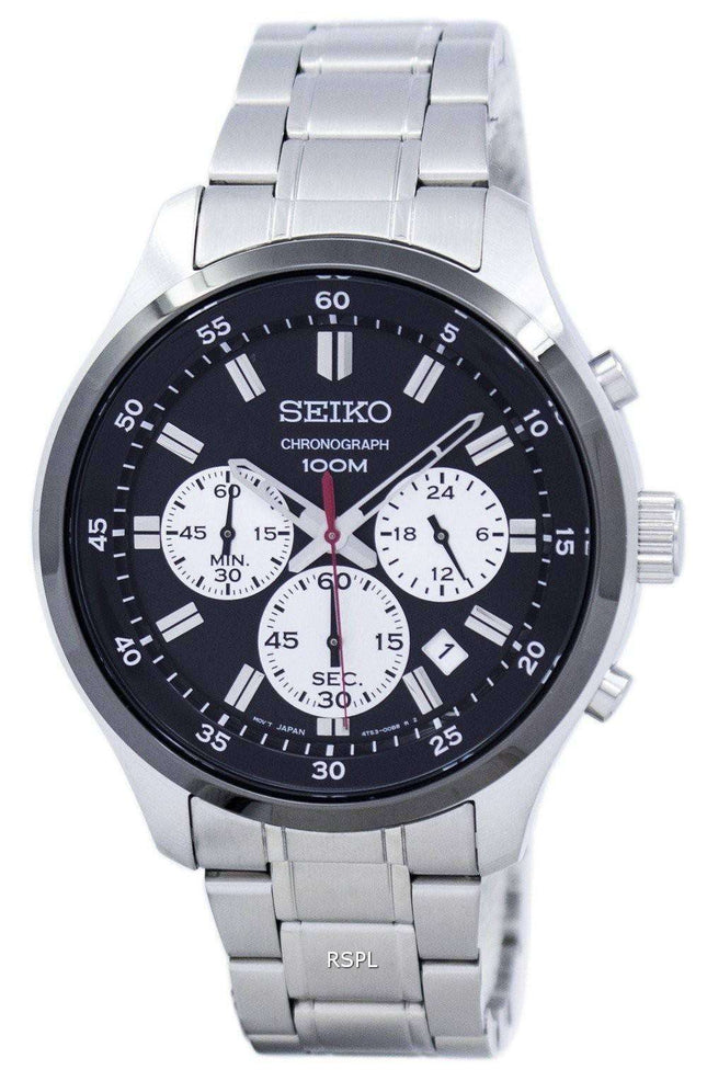 Refurbished Seiko Chronograph Quartz SKS593 SKS593P1 SKS593P Men's Watch