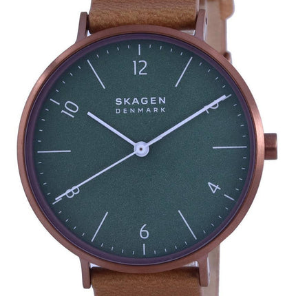Skagen Aaren Naturals Green Dial Quartz SKW2973 Women's Watch