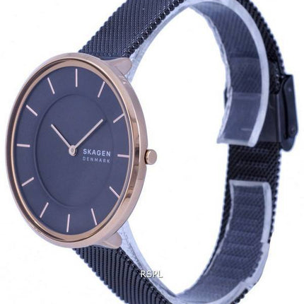 Skagen Gitte Stainless Steel Mesh Charcoal Dial Quartz SKW3012 Womens Watch